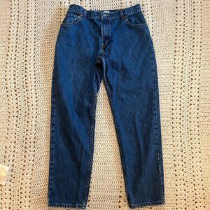 Levi's 550 Relaxed Tapered Jeans Size 14 Med